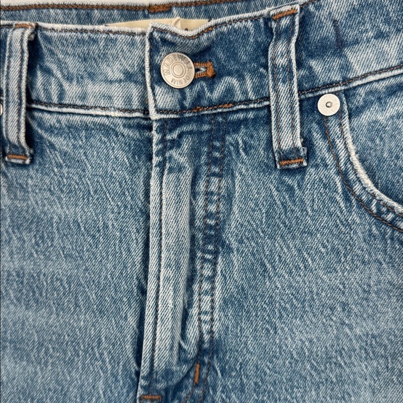 Madewell Wide Leg Classic Blue Women's Jeans - Picture 5 of 14